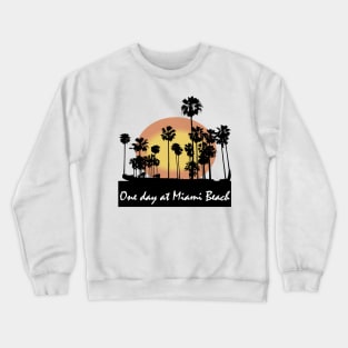 Miami beach Crewneck Sweatshirt